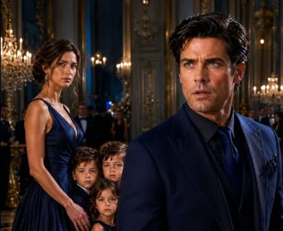 The silence that followed Nathaniel’s voice was the kind of absolute stillness that preceded a structural collapse. Celeste Cross’s fan clicked shut—a sharp, ivory snap that cut through the murmur of the hundred elite guests.