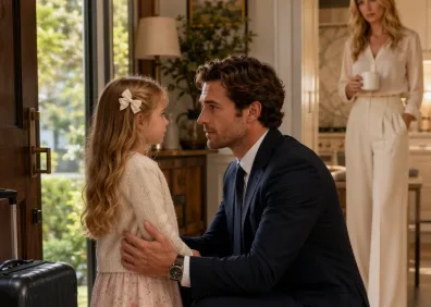 The screen door slammed behind us, sealing in the stifling tension of the San Diego house I thought was a sanctuary. My fingers tightened around Nora’s small, cold hand as we walked down the concrete driveway toward my car.