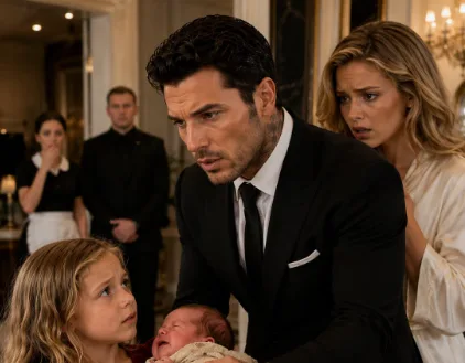 The silence in the Moretti dining room shattered instantly. Rocco's words hung in the heavy air like a loaded weapon.