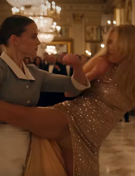 Three hundred wealthy guests watched a maid stop Vanessa’s attack with one hand, never realizing the woman in the gray uniform had once been trained to dismantle dangerous threats.