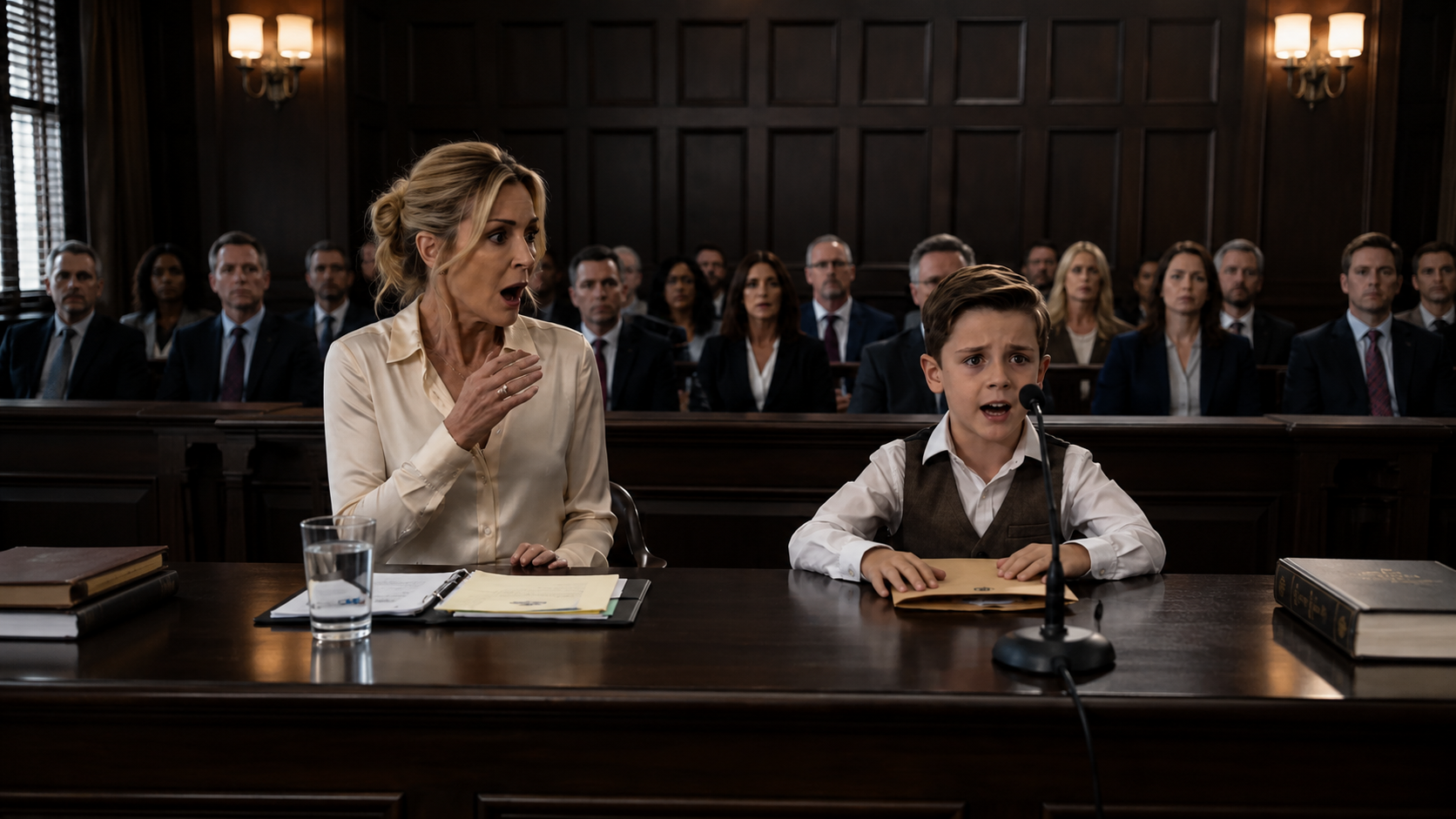 The Boy Who Exposed His Father in Court