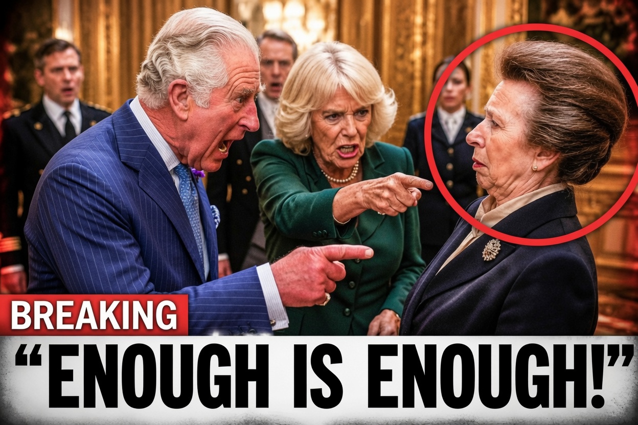 Charles LOSES CONTROL After Camilla 4TT4CKS Princess Anne in Front of Staff