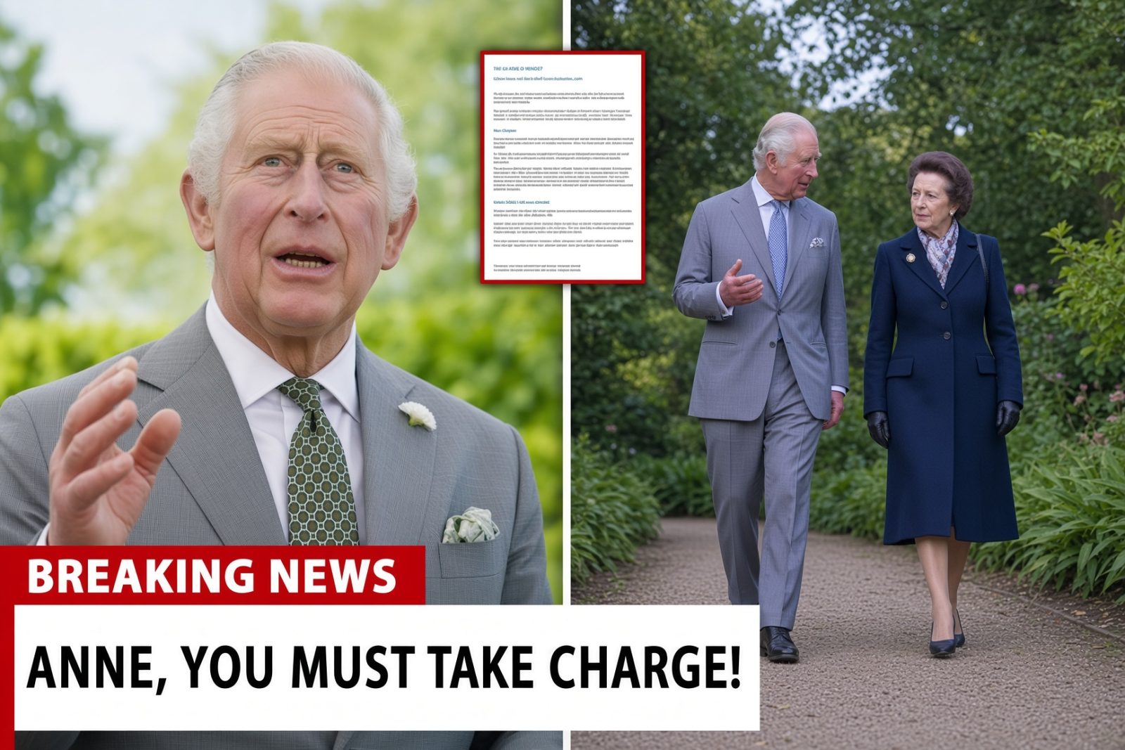 King Charles SHOCKS Britain! Princess Anne Named ROYAL Regent In Unprecedented Move!
