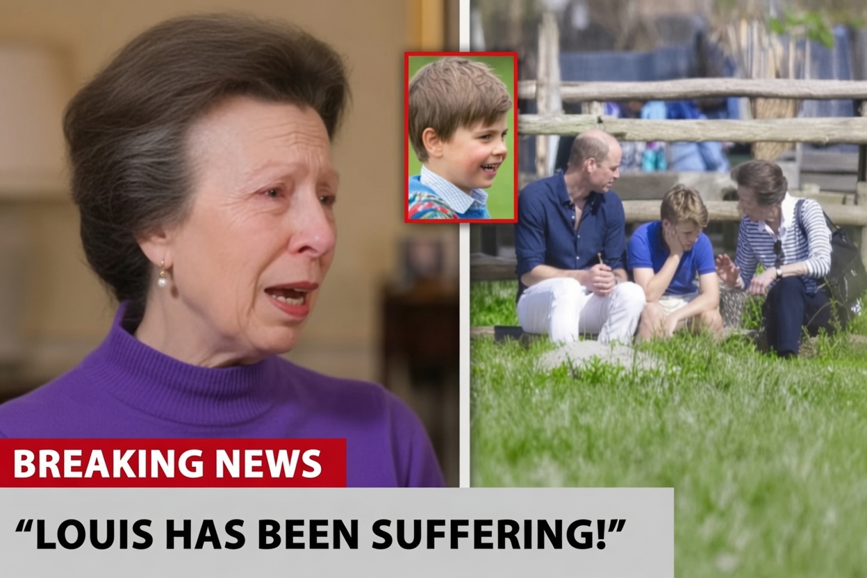 PRINCESS ANNE AND WILLIAM REVEAL DEVASTATING NEWS ABOUT PRINCE LOUIS! TRAGIC DIAGNOSIS CONFIRMED!!!