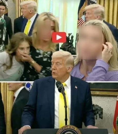 President Trump has to stop live speech as he rushed from podium after ‘medical emergency’