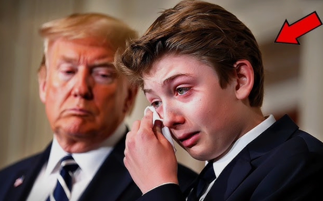 SAD NEWS: Just 30 Minutes Ago, Barron Trump.. breaks down in tears while making a heartbreaking announcement .. a