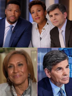 BREAKING: The GMA Studio Is in Tears — Michael, Robin, and George Left Shaken by Shocking News