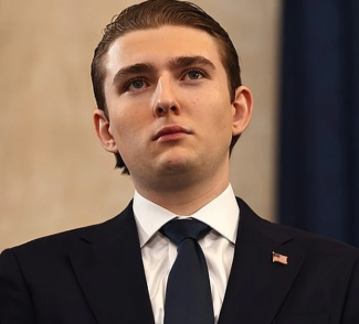 Barron Trump admits that he tested positive for…See more ..nd