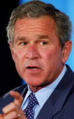 Former President George W. Bush recent  .aa