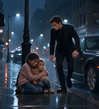 A Billionaire Found Four Orphaned Girls on a Freezing Night — What Happened Next Changed His Life Forever...