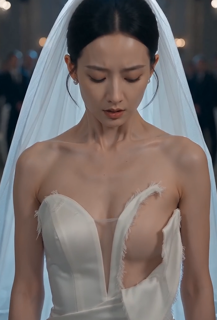 "“She tore the bride’s wedding dress… then the venue manager bowed to the bride.e”