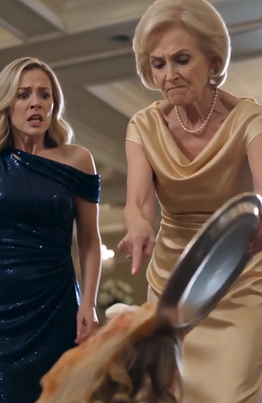 Mother-in-Law Called My 8-Year-Old Daughter ‘Trash,’ Threw Food on Her at a Wedding, and My Husband Slapped Me for Defending Her—Then One Phone Call Destroyed Their Perfect Family Forever