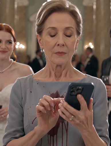 The wedding ballroom looked too beautiful for cruelty.