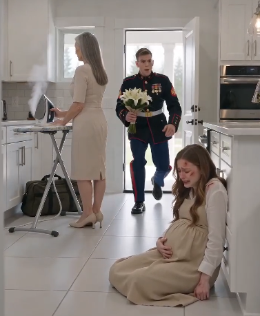 """My mother-in-law held a burning iron over my eight-month pregnant belly and demanded custody of my unborn baby. Then the back door burst open—and the Army captain she claimed was dead walked into the kitchen.""