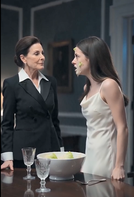 """The mother-in-law tossed the plate in front of the laughing family, but when she whispered ""for proof,"" the dinner ended in hunched backs and betrayal.
