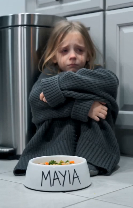 When a Wealthy Father Came Home Unexpectedly and Discovered Where His Little Girl Was Forced to Eat, the Truth Left the Entire Dining Room Speechless