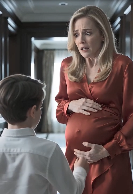 THE PIN THAT EXPOSED HER PREGNANCY LIE