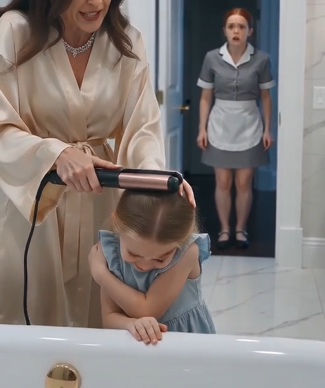 The Billionaire's Fiancée Burned His Silent Daughter's Hair… Then the Child Finally Spoke After Two Years