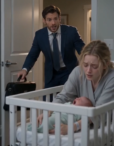 I Came Home Early From a Business Trip and Found My Wife and Newborn Son Fighting for Their Lives. While My Mother Called Her “Lazy” and “Overdramatic,” a Hospital Doctor Took One Look at the Marks on Her Wrists and Ordered Someone to Call the Police Immediately.