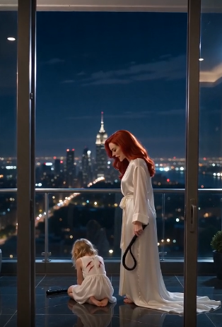 I Caught My New Wife Beating My 7-Year-Old Daughter on Our Penthouse Balcony—She Had No Idea I Saw Everything