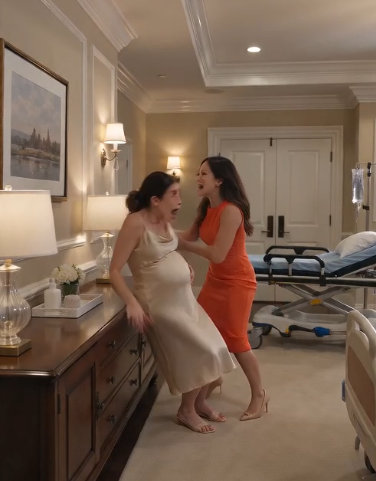 She Thought Attacking a Pregnant Wife Would Win the Billionaire—Until the Hospital Director Called Her "My Niece"