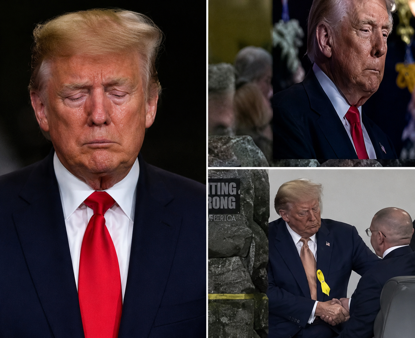 Trump’s Silent Moment in Washington: A Pause That Spoke Volumes