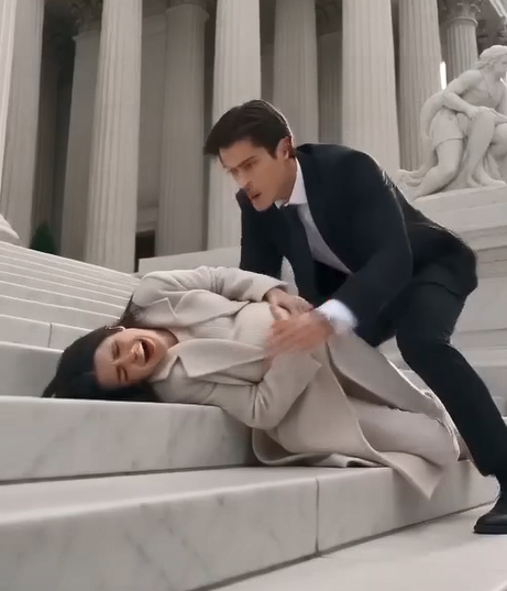 Thee mistress shoved his eight-month pregnant wife down the courthouse steps—but she never imagined the woman collapsing in a pool of blood was the beloved sister of the most ruthless attorney in the entire state.