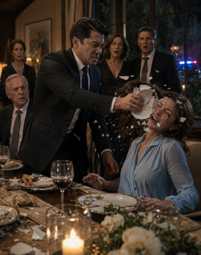 MY HUSBAND SMASHED A PLATE AGAINST MY HEAD IN FRONT OF HIS ENTIRE FAMILY—BECAUSE I REFUSED TO GIVE HIS MOTHER MY CONDO.O
