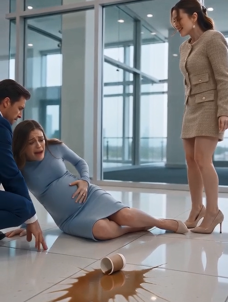 His Mistress Kicked His Pregnant Wife in a Hospital Hallway—But She Had No Idea the Quiet Woman’s Uncle Owned Every Floor