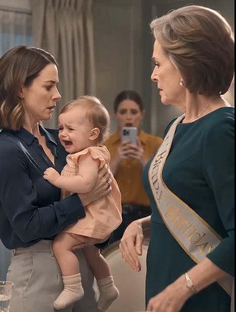 My Mother-in-Law Slapped My 2-Year-Old Daughter at Her Birthday Dinner—Then My Husband’s Reaction Made Me Snap