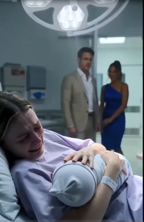 MY HUSBAND ABANDONED ME AND OUR NEWBORN AT THE HOSPITAL—THEN A TATTOOED STRANGER SIGNED THE “FATHER” LINE… AND REVEALED THE SECRET THAT BROUGHT MY EX-HUSBAND TO HIS KKNEES