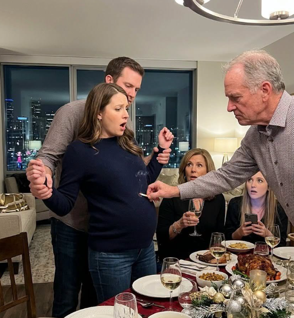 My father-in-law burned my six-month pregnant belly with his cigarette while my husband held my wrists—and his mother and sister sat at my