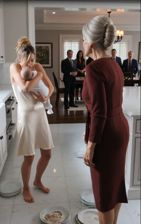 My mother humiliated my wife on our son’s first birthday, forcing her to serve everyone while caring for our sick baby.