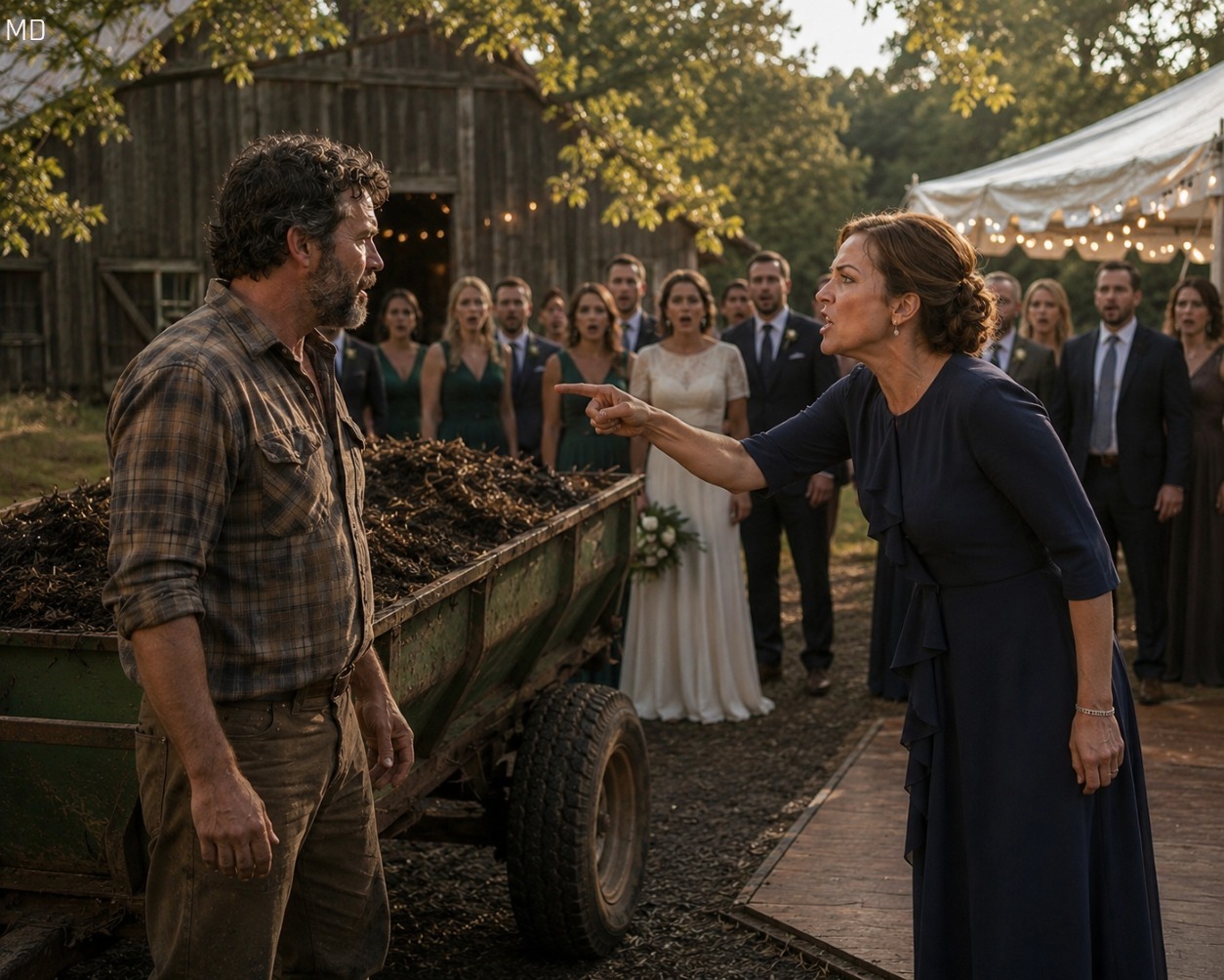 I THOUGHT THE STRANGEST THING I’D SEE THAT DAY WAS A LUXURY WEDDING TENT BUILT ON MY LAND — UNTIL THE WOMAN RUNNING THE EVENT TOLD ME TO MOVE MY TRUCK OFF MY OWN PROPERTY.