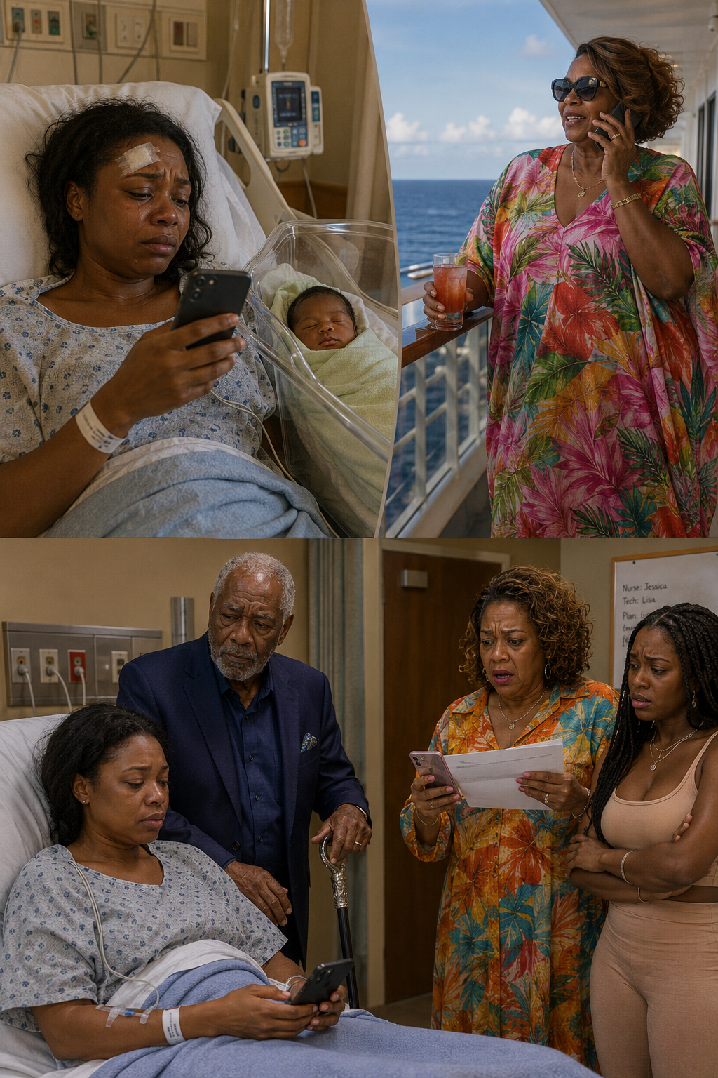 AFTER A LATE-NIGHT ACC:IDENT, I CALLED MY MOTHER FROM THE HOSPITAL HOPING SHE WOULD HELP CARE FOR MY NEWBORN SON FOR A FEW DAYS — BUT HER RESPONSE CHANGED THE WAY I SAW MY FAMILY FOREVER.