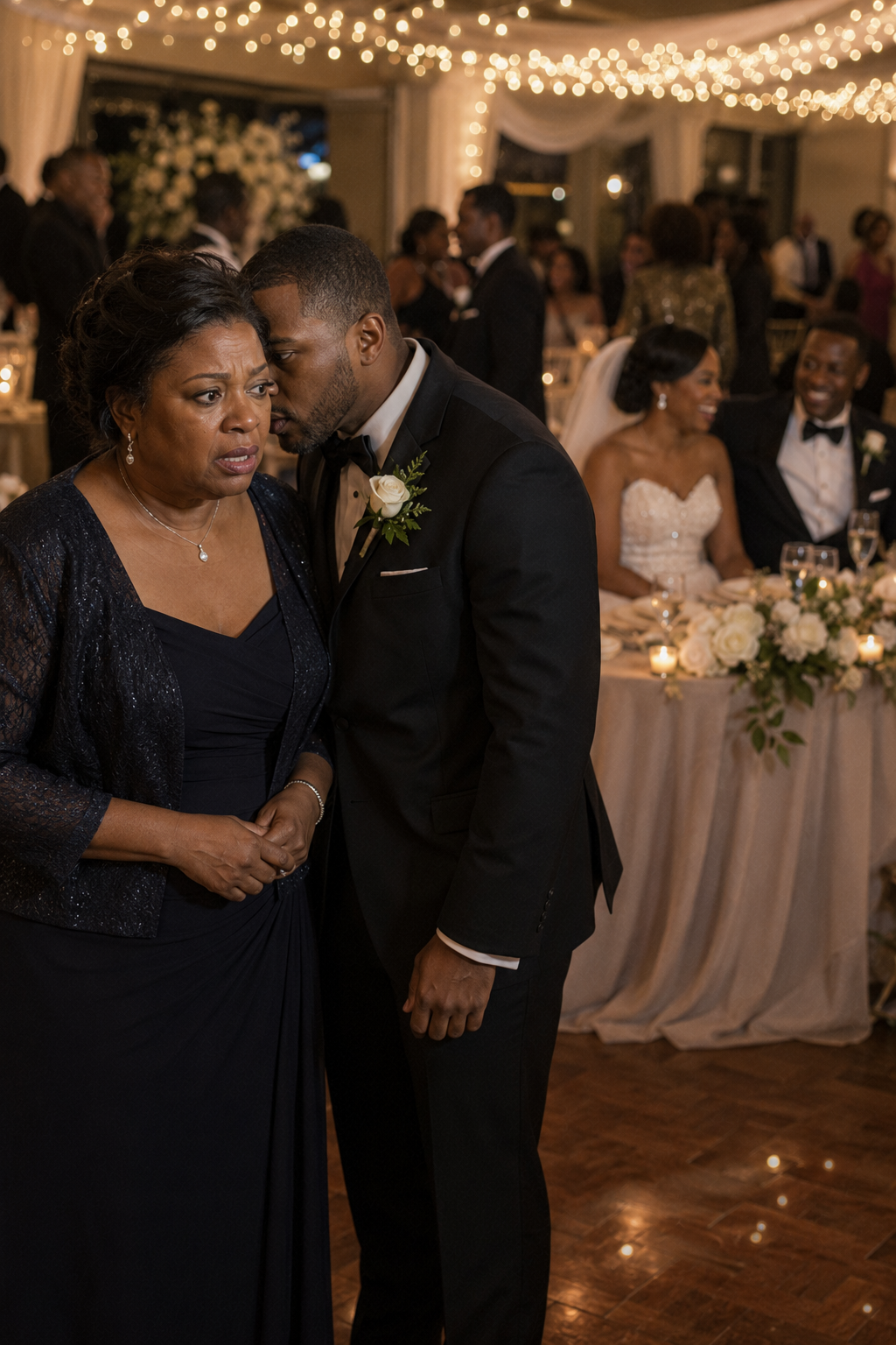 THE HARDEST PART WASN’T WATCHING MY DAUGHTER MARRY SOMEONE I NEVER EXPECTED HER TO CHOOSE.  It was realizing, halfway through the reception, that my son had discovered something none of us saw coming.