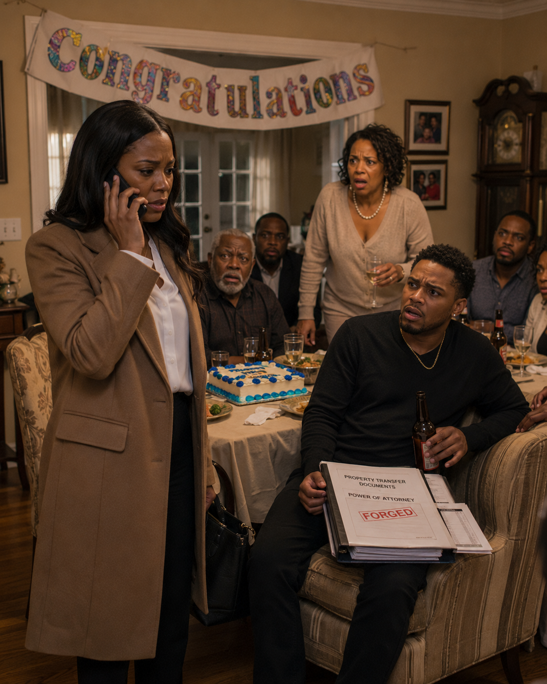 I WALKED INTO MY PARENTS’ HOUSE EXPECTING AN ORDINARY FAMILY DINNER.  Instead, I found my brother proudly explaining how he had sold my home without ever speaking to me first.
