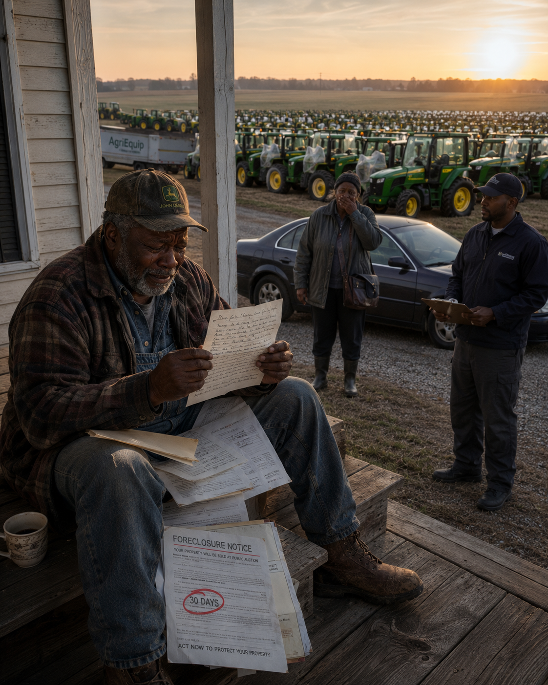 AT 63, I THOUGHT I HAD ONLY SEVENTEEN DAYS LEFT BEFORE LOSING THE FARM MY FAMILY BUILT OVER GENERATIONS — THEN SOMETHING APPEARED IN MY DRIVEWAY THAT MADE ME REALIZE LIFE ISN’T ALWAYS FINISHED WHEN IT FEELS LIKE IT IS.