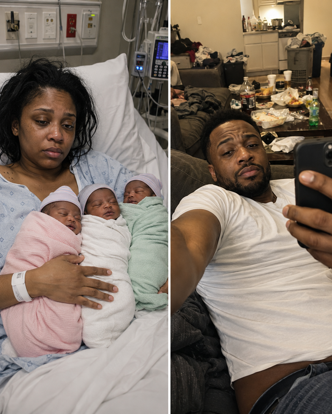 ONLY WEEKS AFTER I GAVE BIRTH TO OUR TRIPLETS, MY HUSBAND PUBLICLY JOKED ONLINE ABOUT HAVING A “LAZY WIFE.”  So I invited him to a dinner he would never forget.