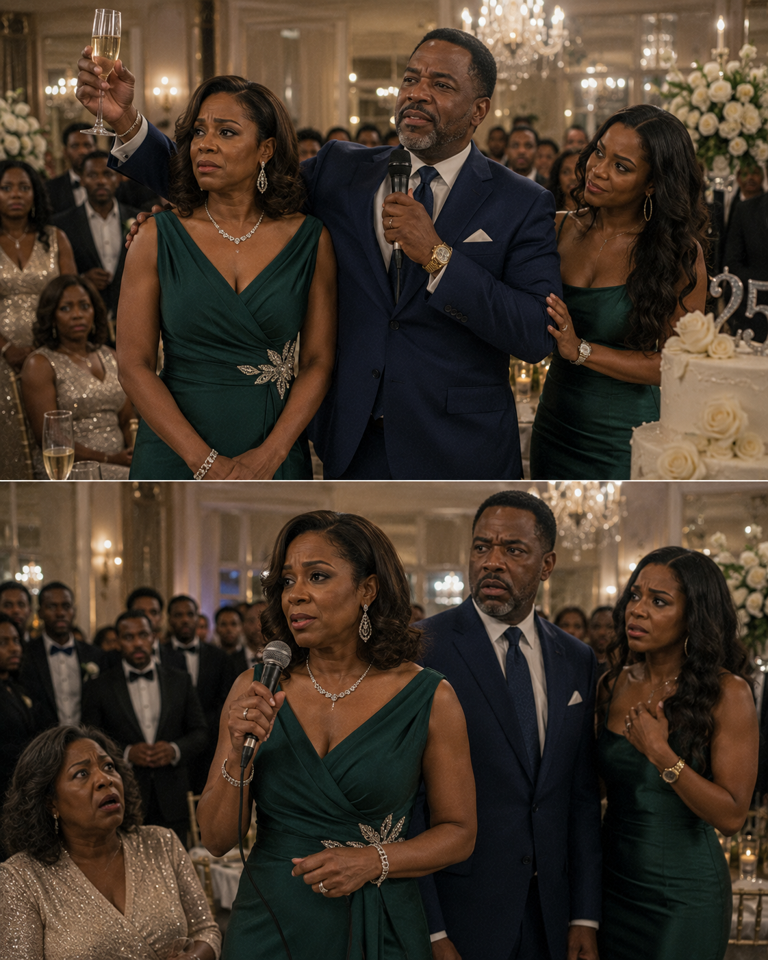DURING OUR TWENTY-FIFTH ANNIVERSARY CELEBRATION, MY HUSBAND ANNOUNCED IN FRONT OF EVERYONE THAT HE WANTED A NEW LIFE — BUT HE FORGOT ONE VERY IMPORTANT DETAIL ABOUT THE APARTMENT HE TOLD ME TO LEAVE.