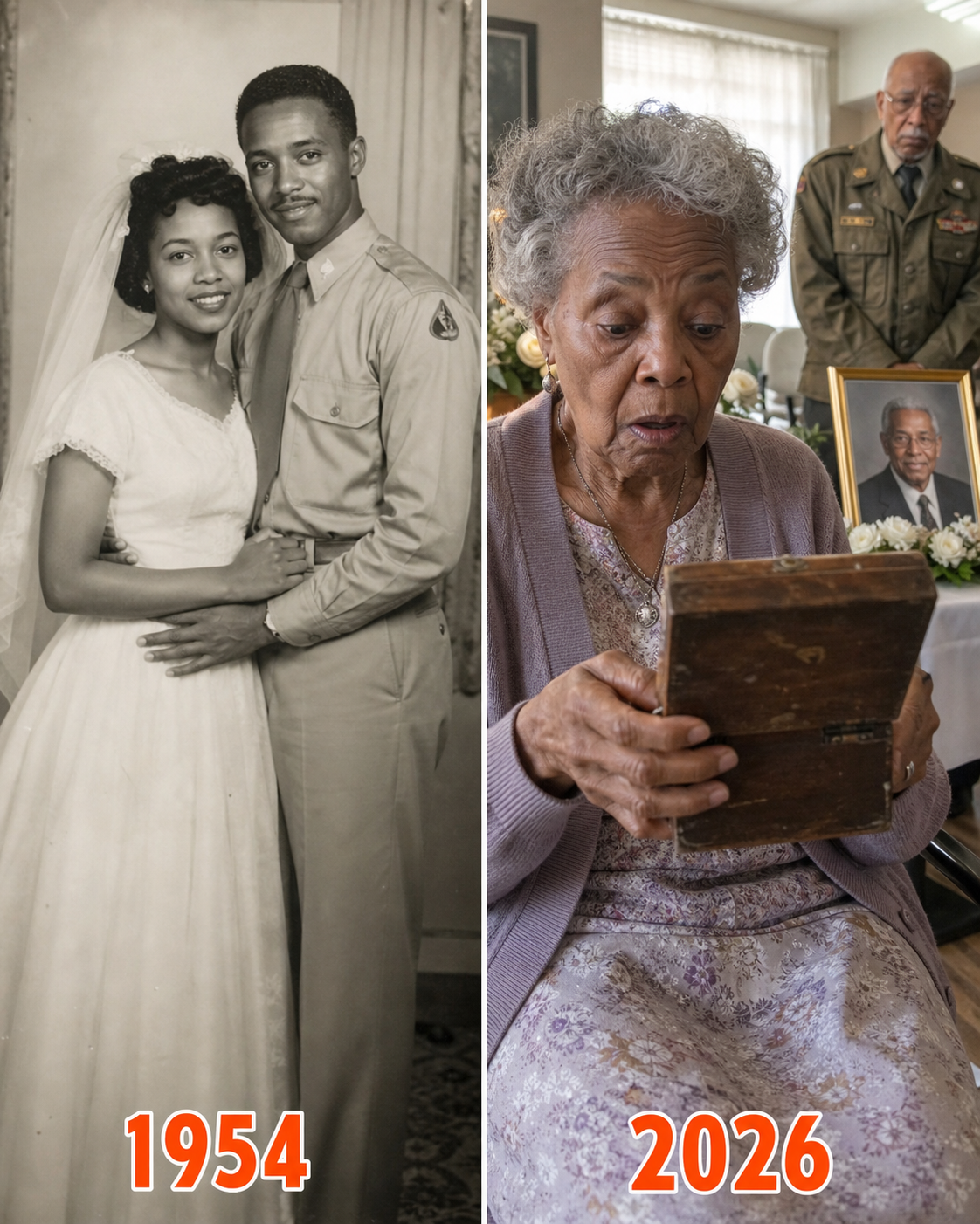 I Was Married to My Husband for 72 Years – At His Funeral One of His Fellow Service Members Handed Me a Small Box and I Couldn't Believe What Was Inside