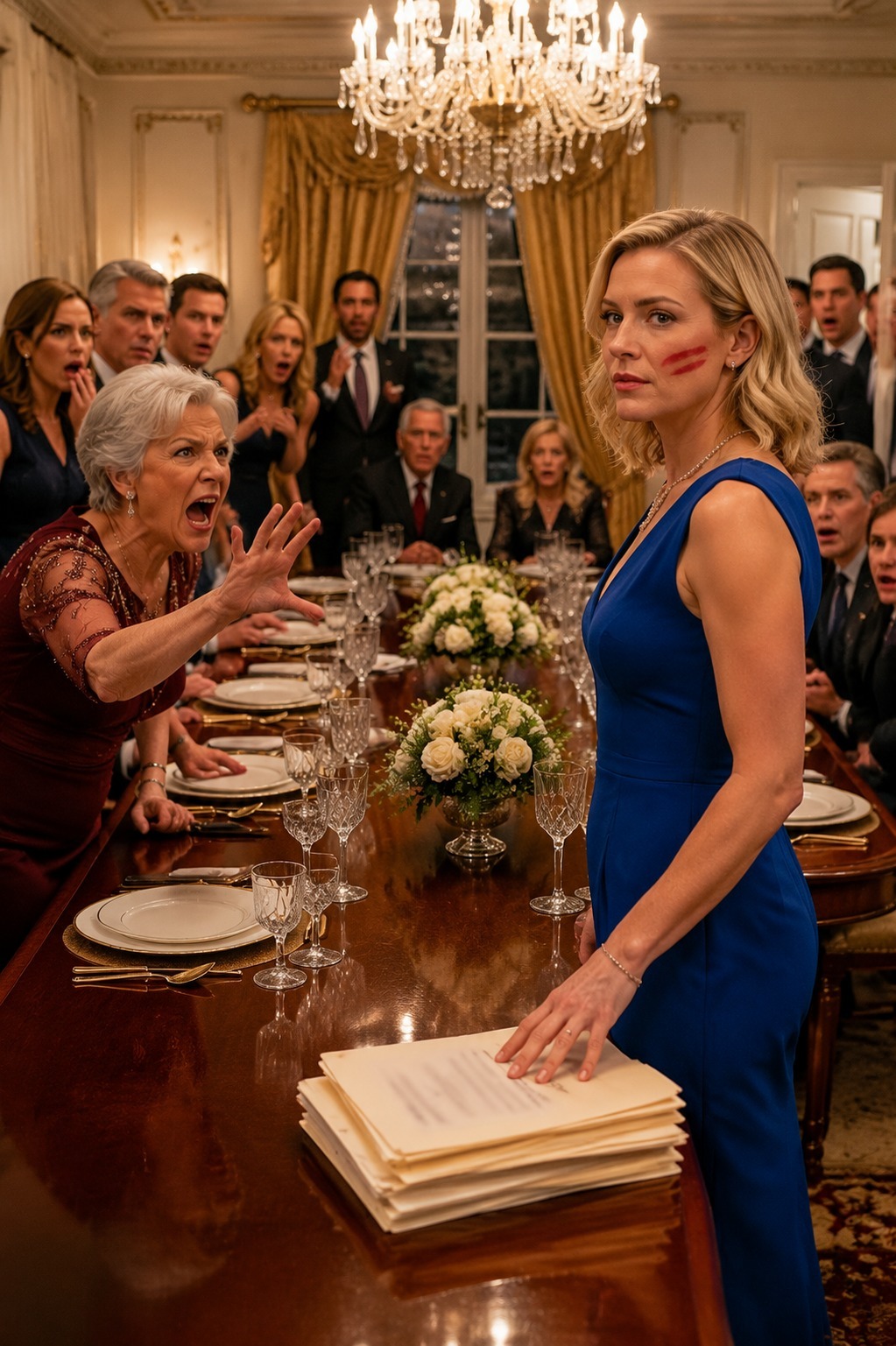 My Dad Slid a Folder Across the Table: ‘Sign the $9.8 Million Over to Your Sister.’ My Mom Sla.pped Me When I Said No. My Relatives Watched, Waiting For Me To Fold Like I Always Had. Instead, I Put A Fireproof Folder On The Table And Asked The Lawyer One Question that make the entire family went silent
