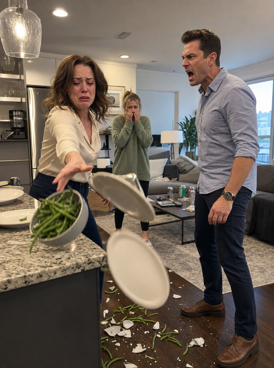 Just two days after our wedding, I refused to serve dinner to my sister-in-law while she sat glued to the TV. My husband exploded, screamed at me, and slappe