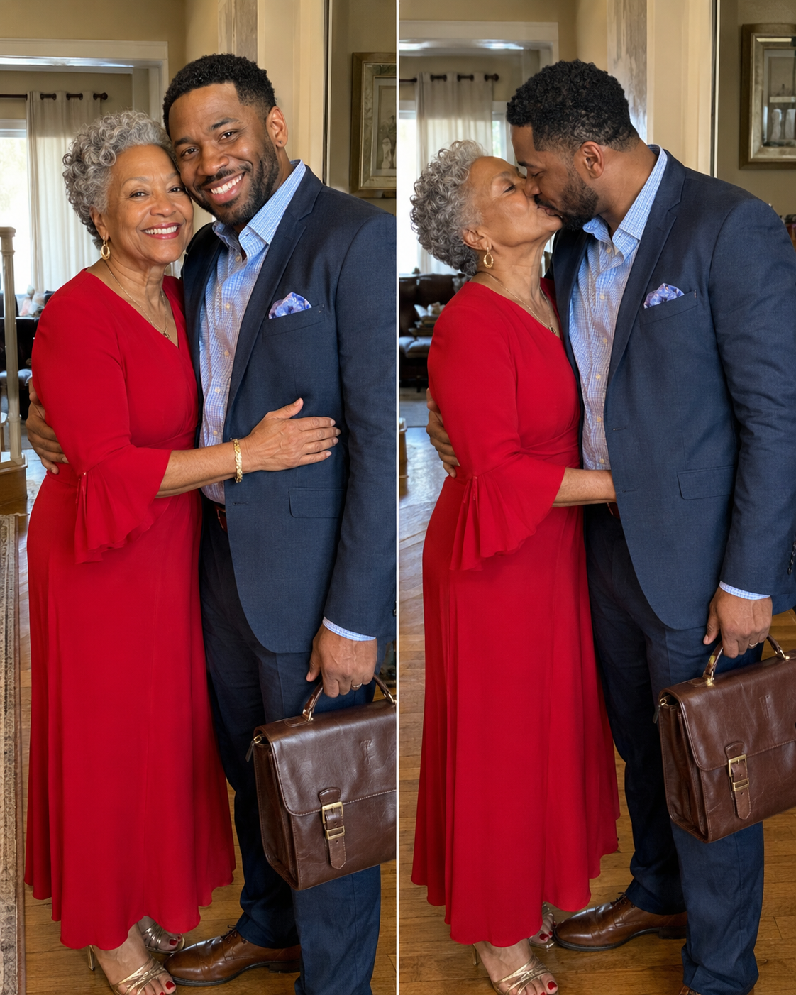 My 72-Year-Old Mom’s Younger Boyfriend Always Left Before Dessert—One Night, My Daughter Followed Him and Returned With a Truth No One Expected