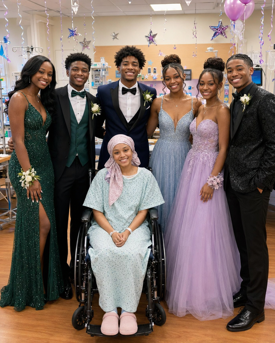 My Daughter’s Friends Brought Prom to Her Hospital Room—Then Her Best Friend Handed Me an Envelope That Changed Everything