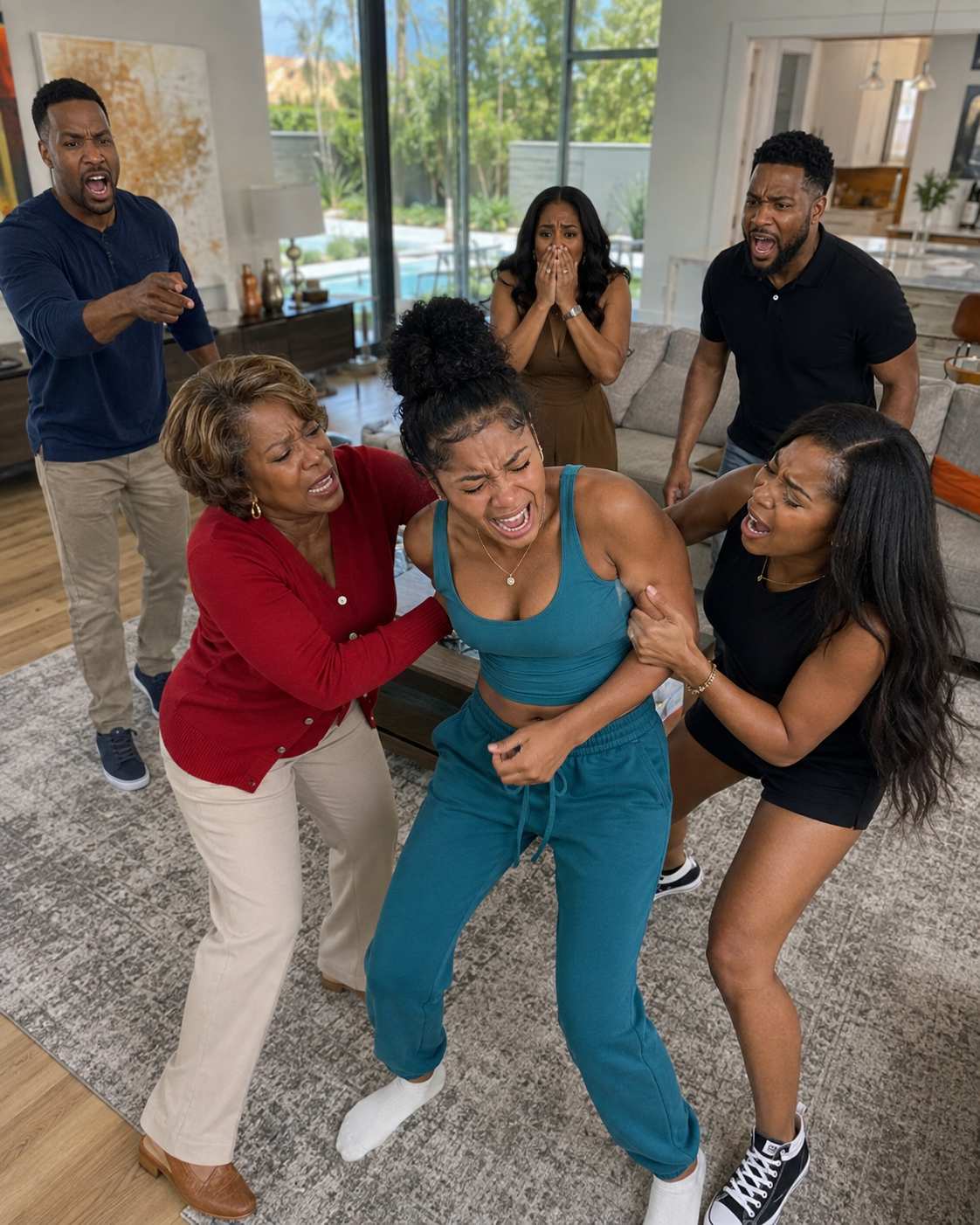 During family dinner, my sister demanded I cover her $2,500 monthly car payments and threatened to cut me off if I refused, so I put down my plate and said, “then I’m out”