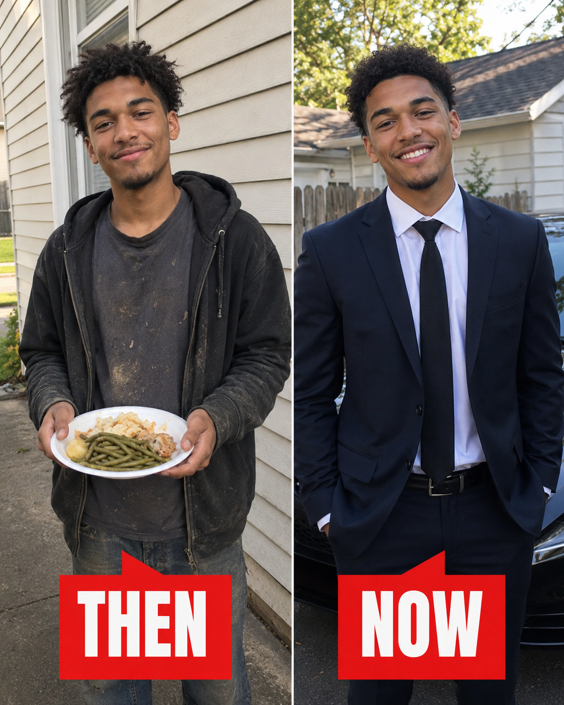 For 20 years, my mother fed the homeless boy behind our house. After her funeral, he held my hands and whispered, “Before she d.i.e.d, she made me promise never to reveal her secret.”