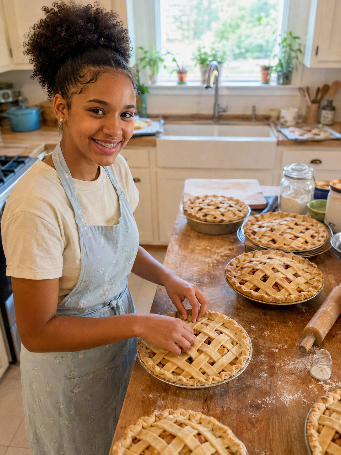 My 14-Year-Old Daughter Baked 40 Pies—Then Police Knocked at Dawn