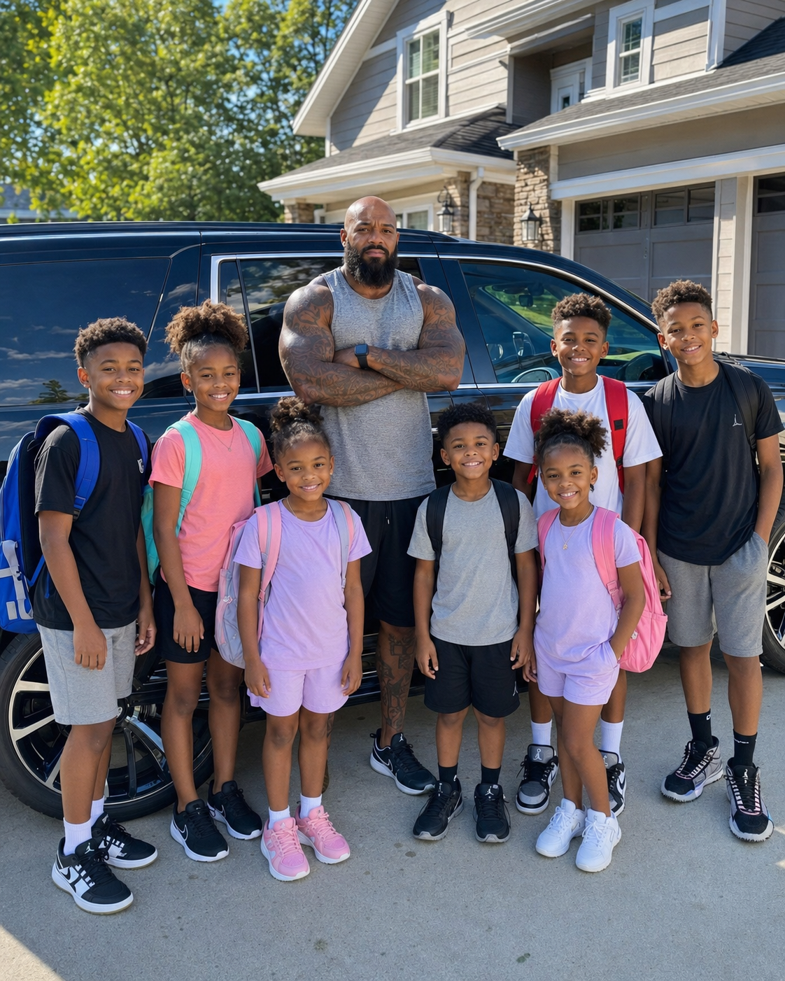 The Whole Neighborhood Warned Us About the Dad Raising 7 Kids Alone—Then We Learned the Truth.
