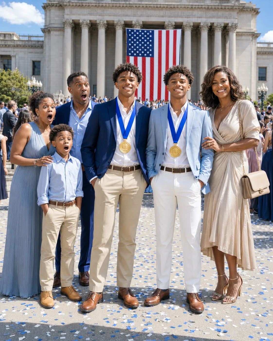 Thirteen Years After Our Divorce, I Met My Ex-Husband and His Mistress’s Son at an Intellectual Contest—He Shouted, “How Dare You Come Here!” But When My Twins Stepped Up for Their Gold Medals, Their Faces Turned Purple…
